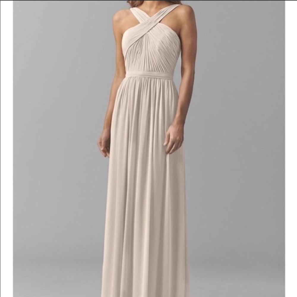Micah by Watters bridesmaid dress in FrenchVanilla